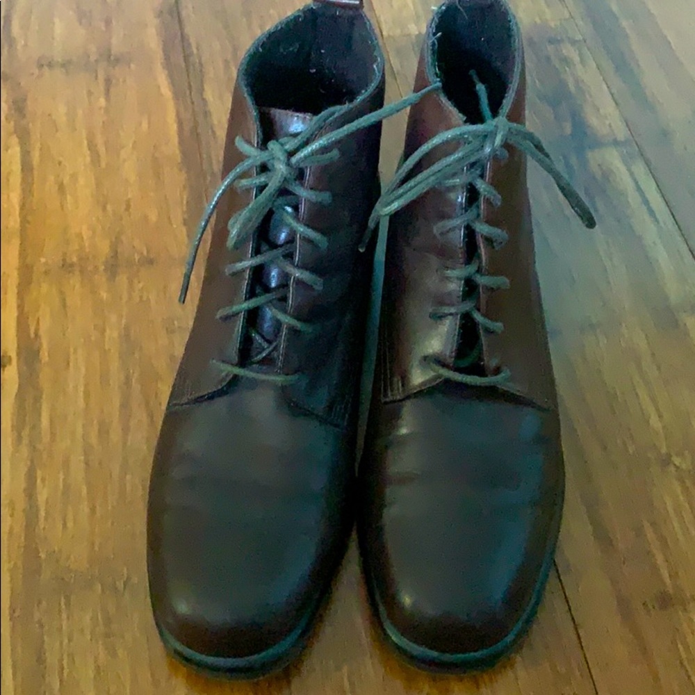 West 31st Brown leather boots
